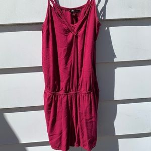 Maroon Romper